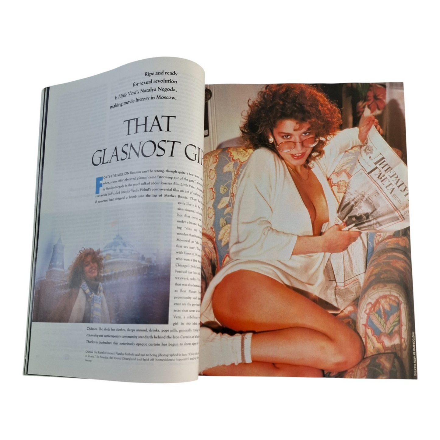 Australian Playboy Magazine July 1989 Natalya Negoda / Helen Bo Bliss