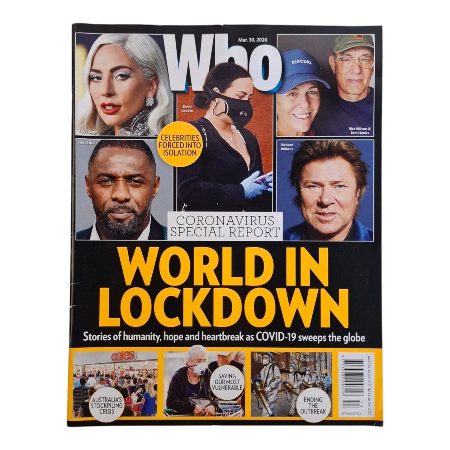 Who Weekly Magazine - March 2020 Covid-19 Corona Virus Lockdown