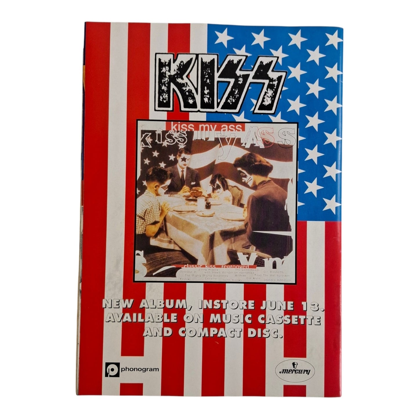 Hot Metal Magazine #64 June 1994 KISS / Alice Cooper / Biohazard