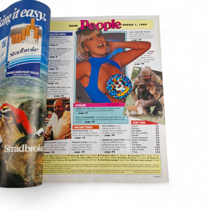People Magazine With PIX Australia August 1st 1989 Valerie