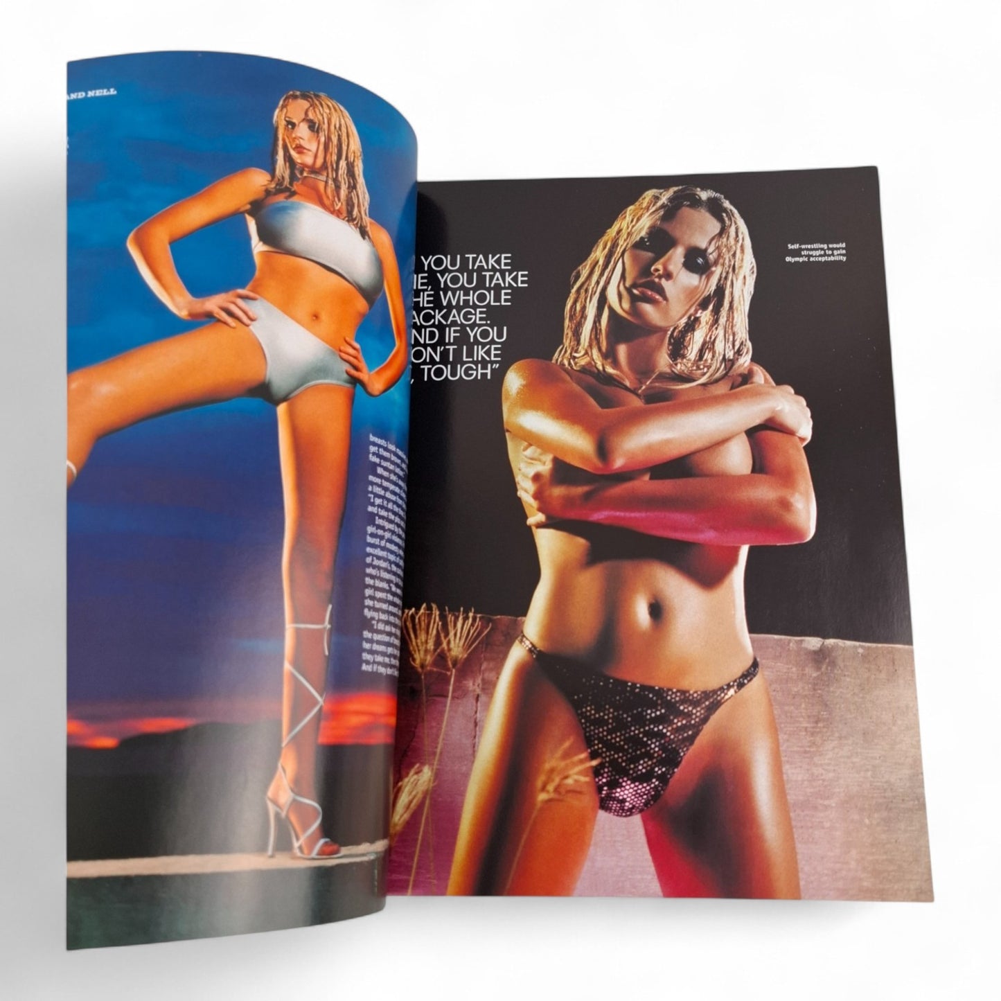 FHM Magazine Australia November 2000 Bikini Special Sophie Falkiner