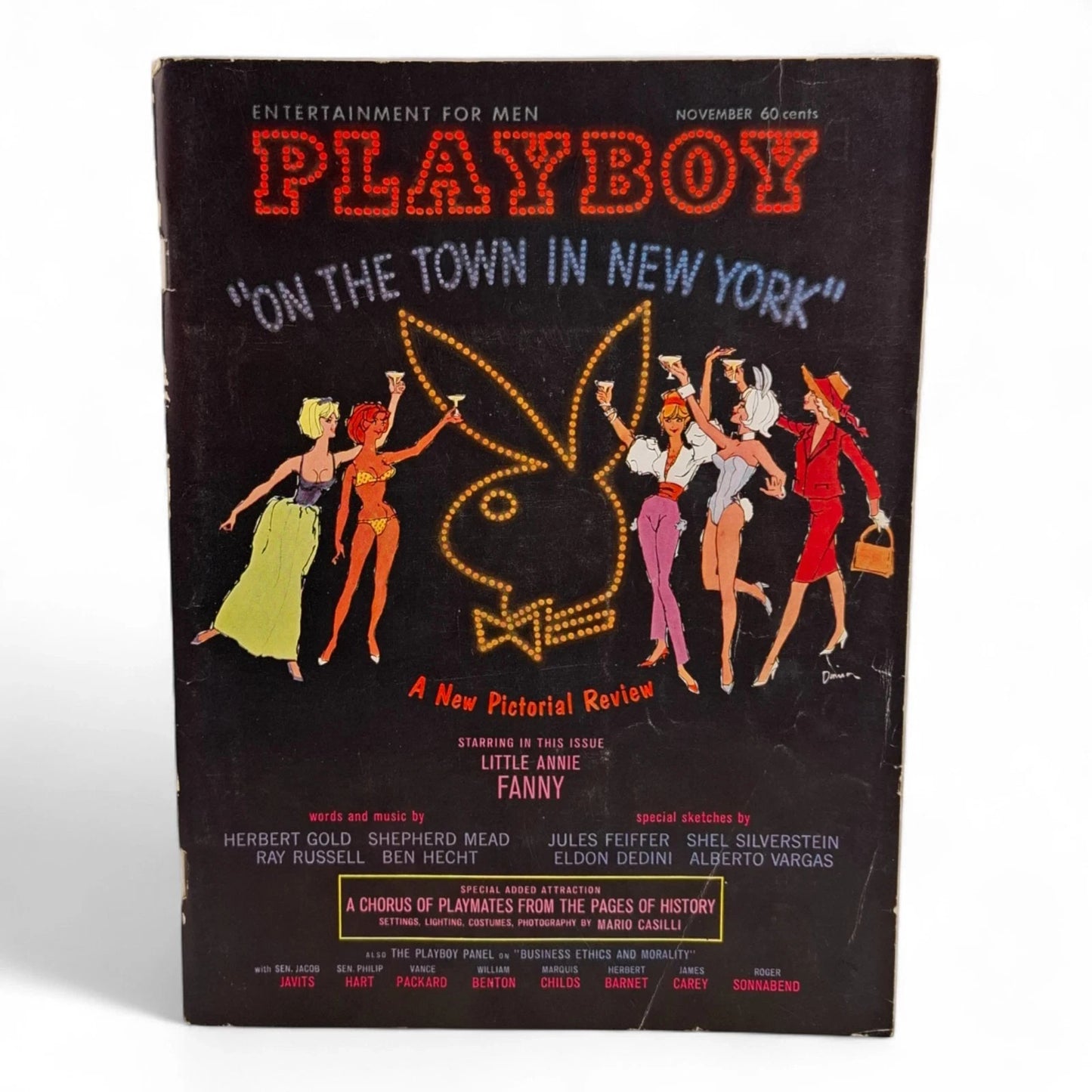 Playboy Magazine 1962 Avis Kimble COMPLETE