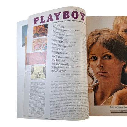 PLAYBOY Magazine December 1969 Jorja Beck / Gloria Root