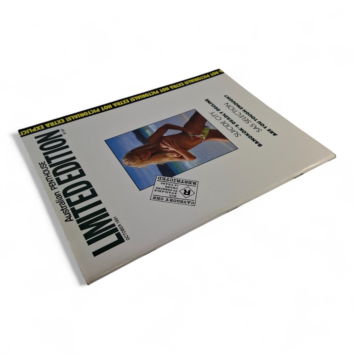 Australian Penthouse Magazine - Limited Edition October 1991 Vanda Mackenzie