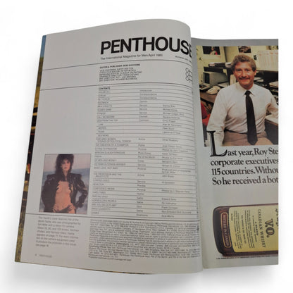 U.S PENTHOUSE Men's Magazine April 1985 Fasha