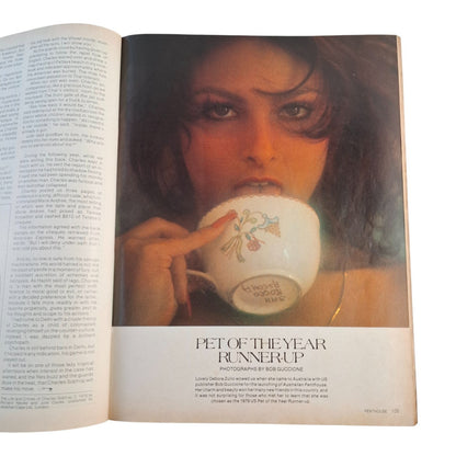 Australian PENTHOUSE Magazine  February 1980 Lyn Barron  / Debora Zullo