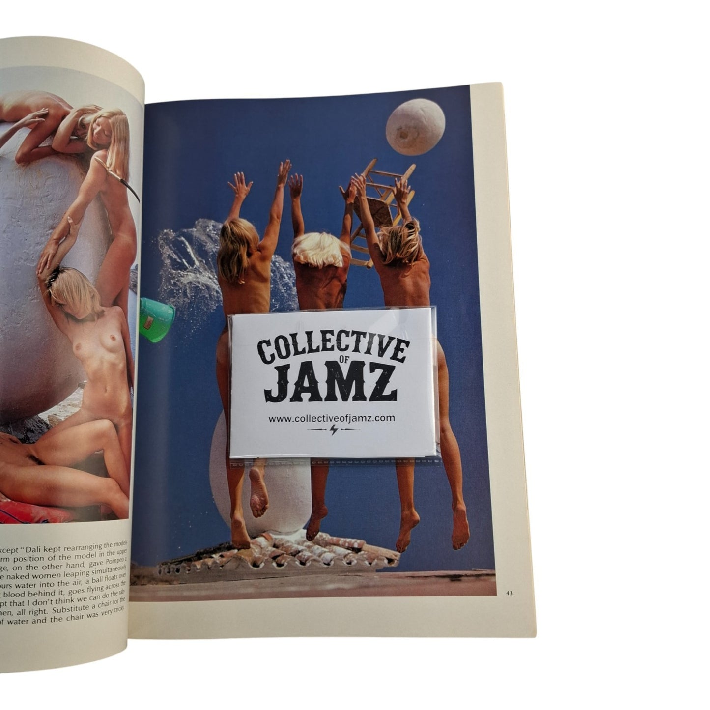 PLAYBOY Magazine POMPEO POSAR Portfolio of Beautiful Women 1985