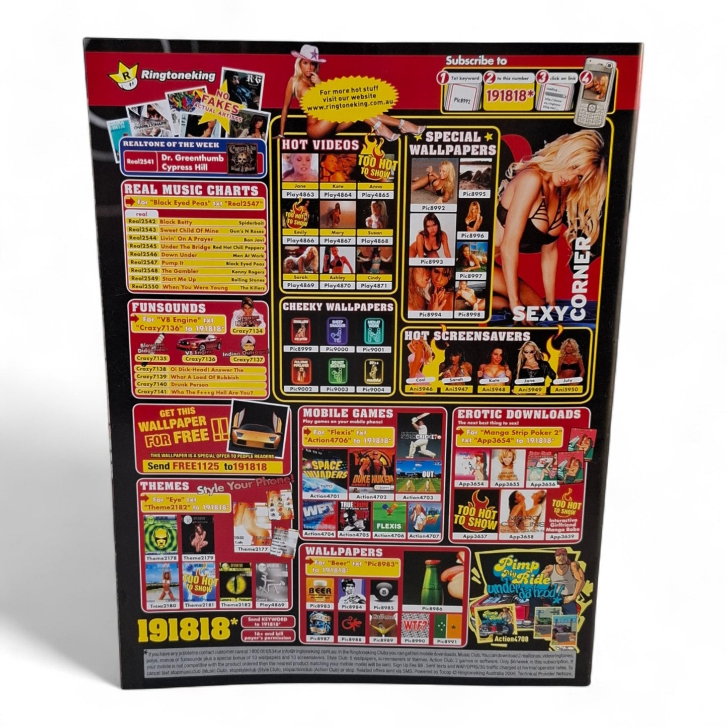 Australian People Magazine January 2007 Lisa Gleave / Sasha