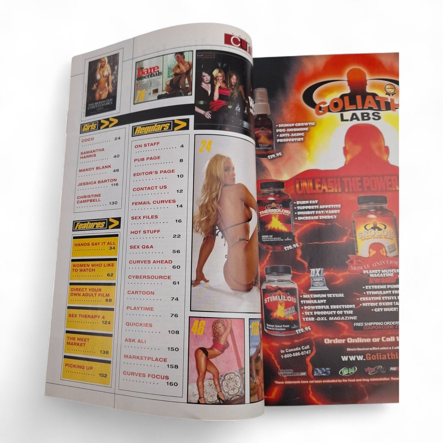 AMERICAN CURVES Magazine March 2007 #32. Ice-T Wife Coco