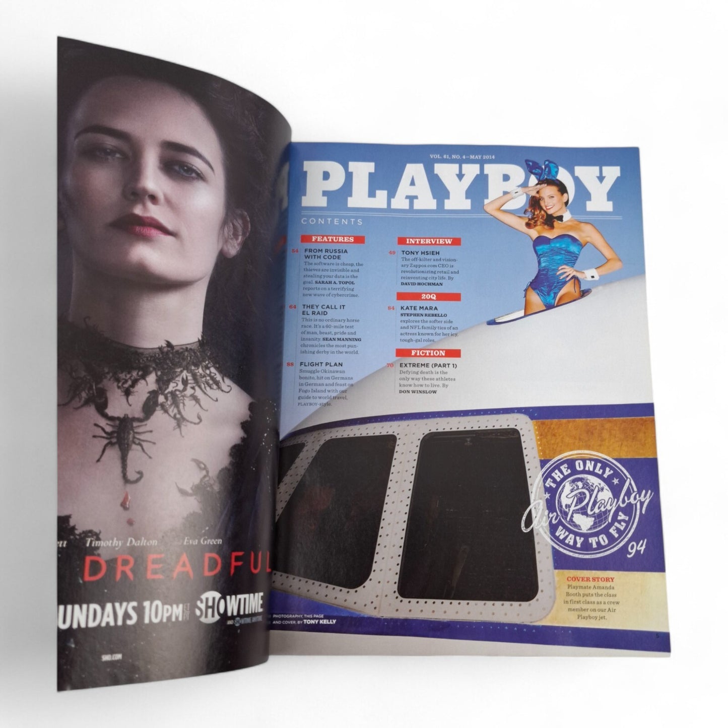 Playboy Magazine May 2014 Amanda Booth Cover COMPLETE