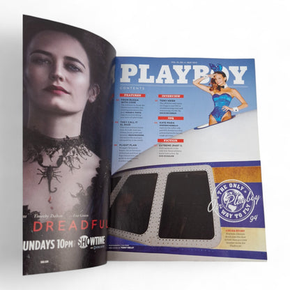 Playboy Magazine May 2014 Amanda Booth Cover COMPLETE