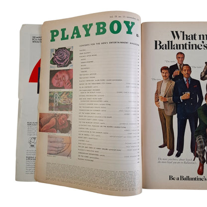 Playboy Magazine July 1971 Debbie Hanlon / Danielle de Vabre