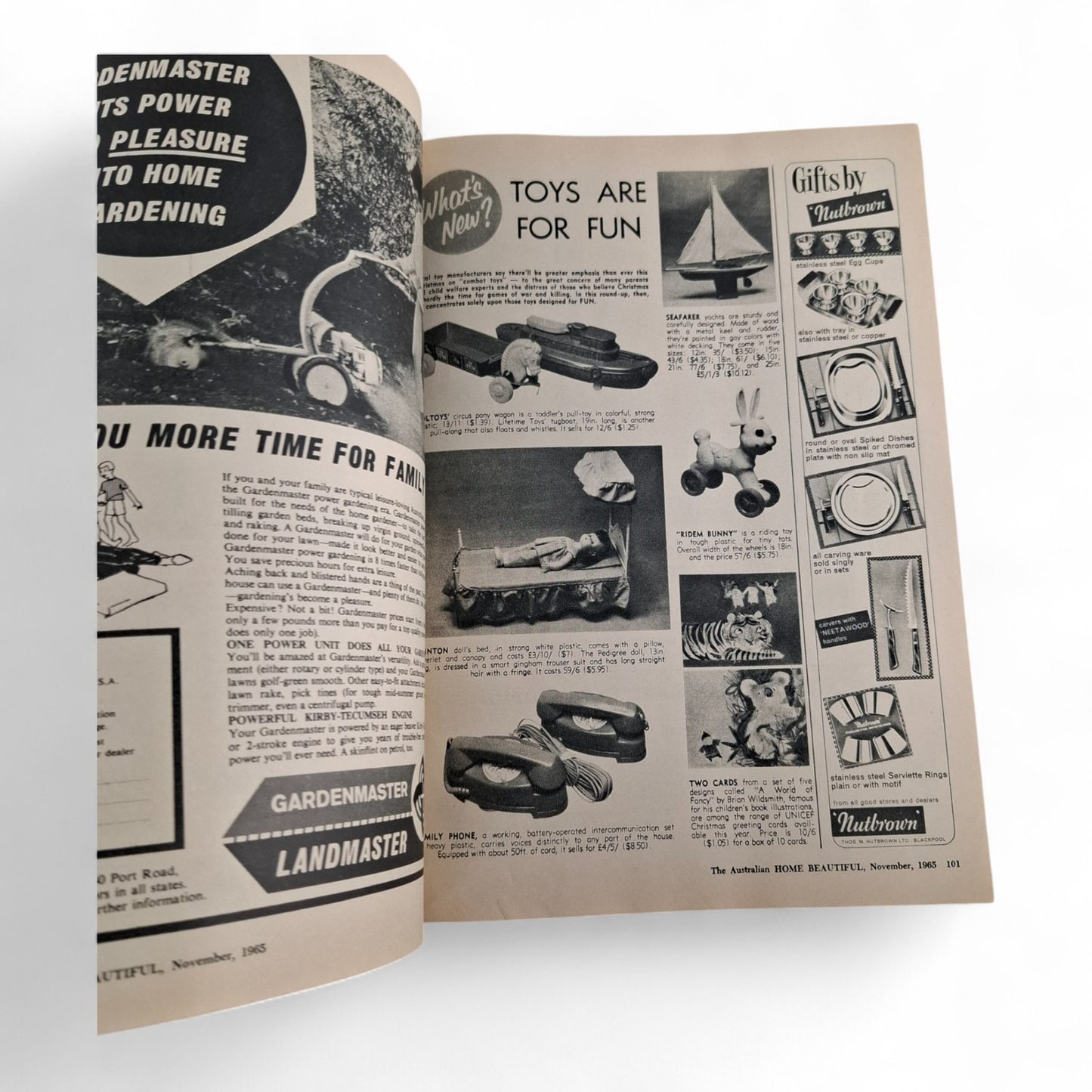 Australian Home Beautiful - November 1965 - Magazine