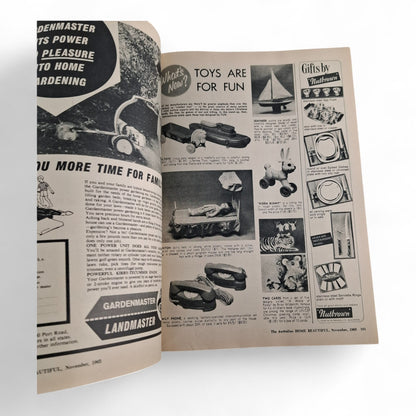 Australian Home Beautiful - November 1965 - Magazine