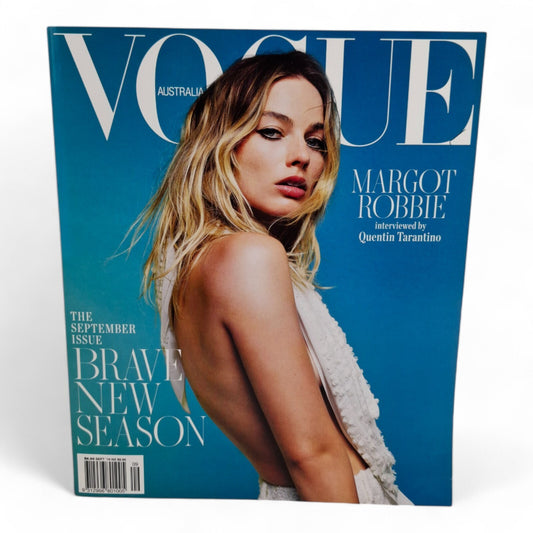 VOGUE AUSTRALIA Magazine - September 2019 - Margot Robbie Cover