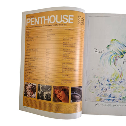 Australian Penthouse Magazine July 1982 Kerry Anne Gillies