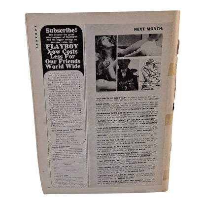 Playboy Magazine May 1969 Playmate Sally Sheffield - William F Buckley - Vargas