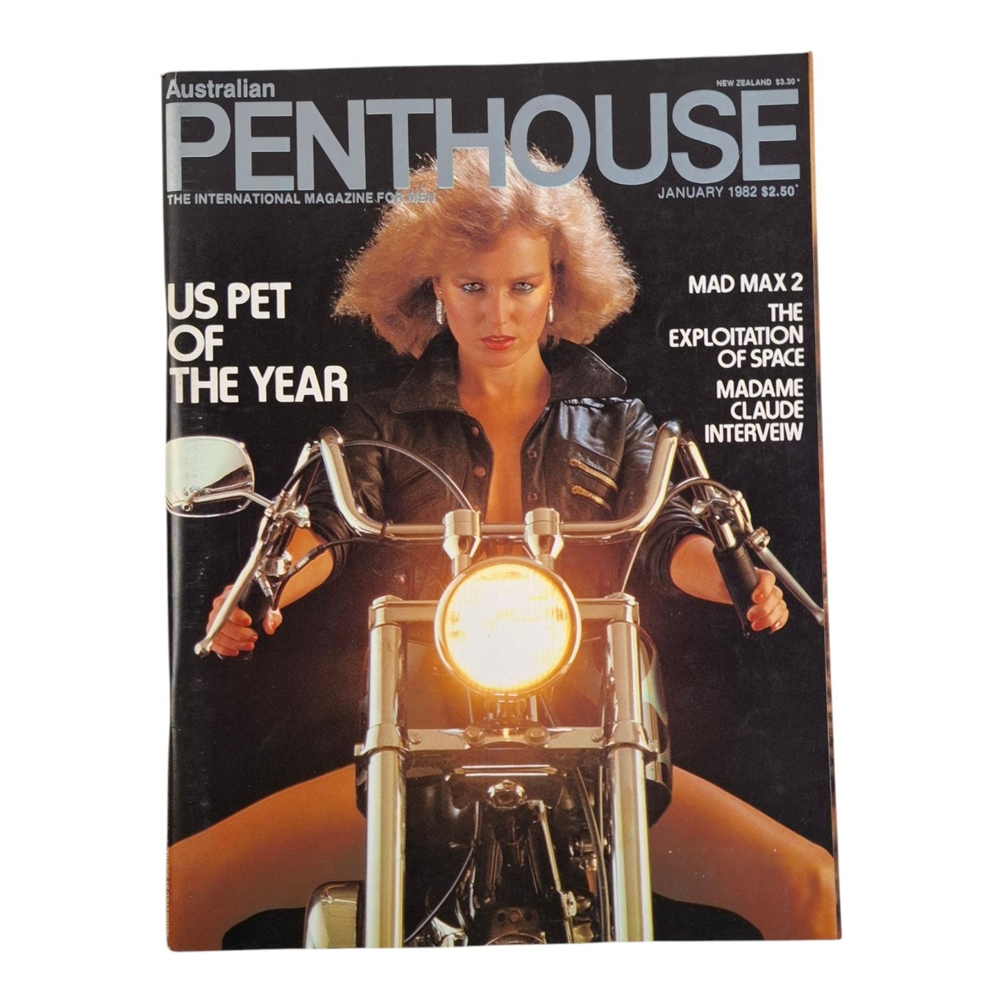 Australian Penthouse Magazine January 1982 Danielle Deneux / Karen Rose