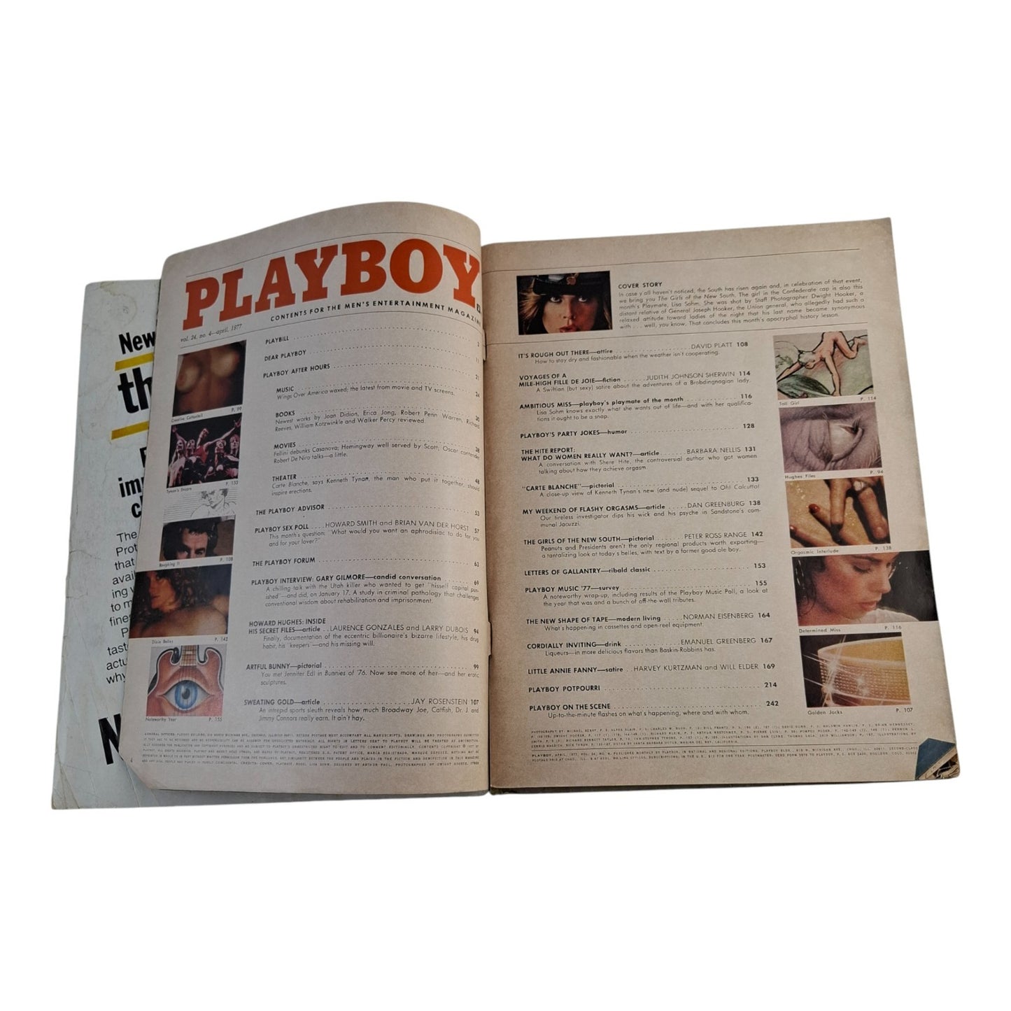 PLAYBOY Magazine April 1977 Lisa Sohm NO C/F