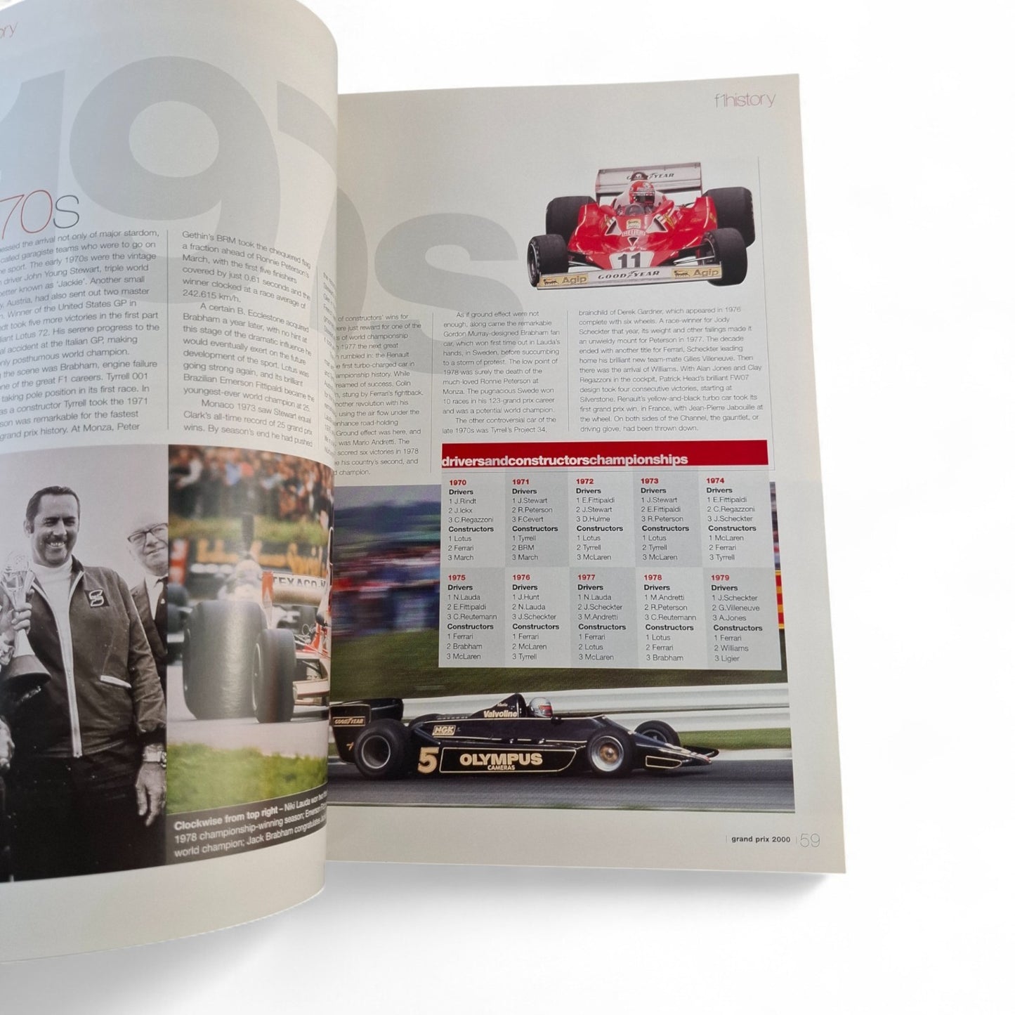 Gran Prix 2000 50 Years in Focus Magazine Stirling Moss F1 Formula 1 Racing
