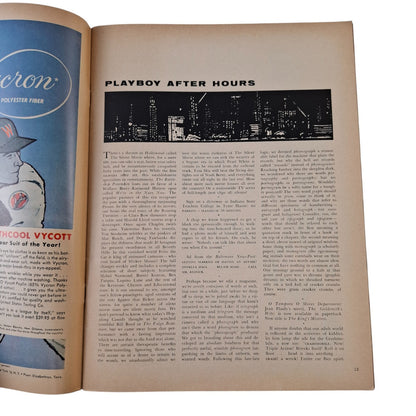 PLAYBOY Magazine May 1960 Ginger Young  (PAGES MISSING)