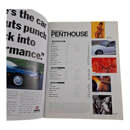 Australian Penthouse Magazine - Black Label November 1995 Chrissy Lane