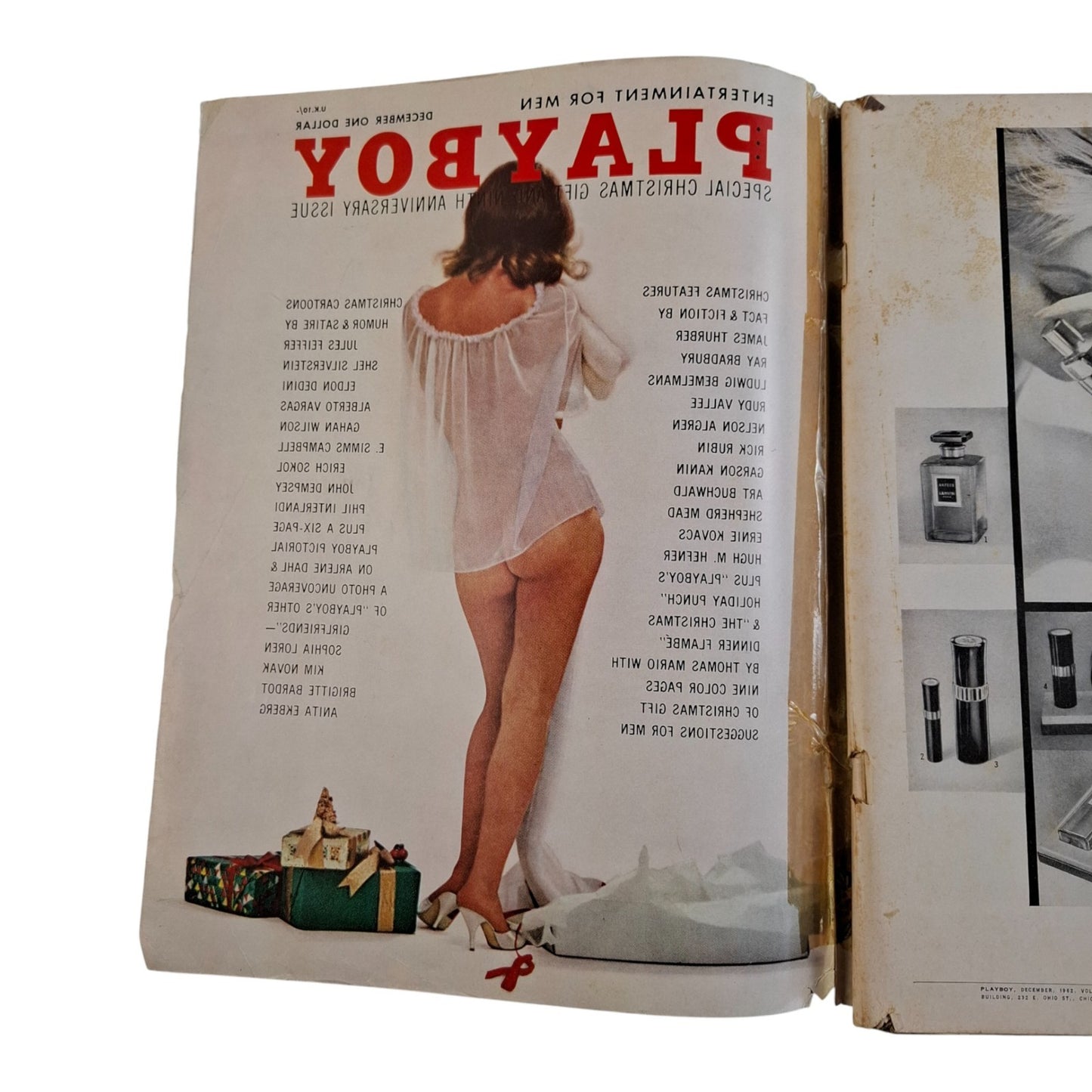 PLAYBOY Magazine December 1962 Sheralee Conners /June Cochran