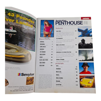 AUSTRALIAN PENTHOUSE Men's Magazine Black Label February 2001 Venice