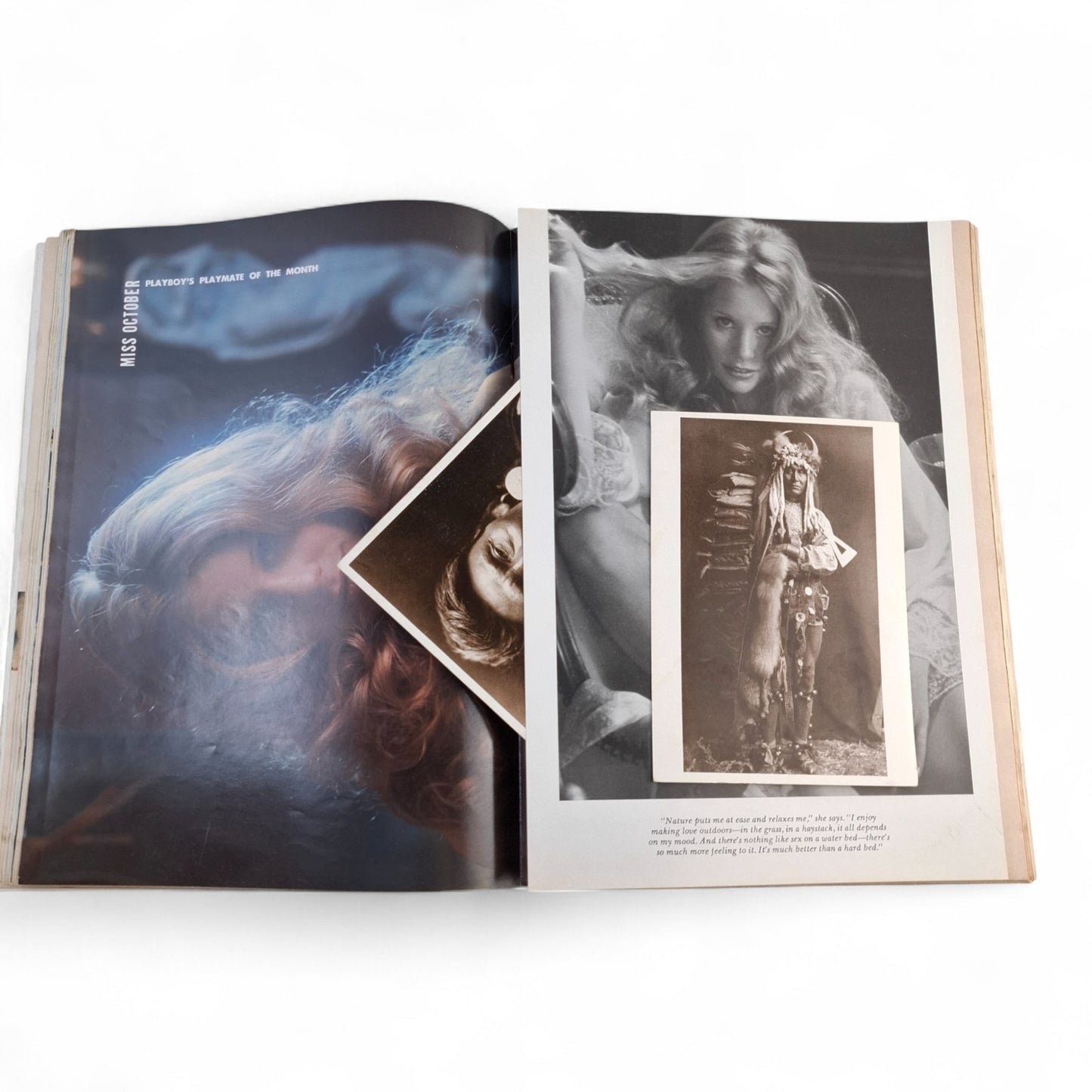 Vintage Playboy Magazine October 1975 - Jill De Vries