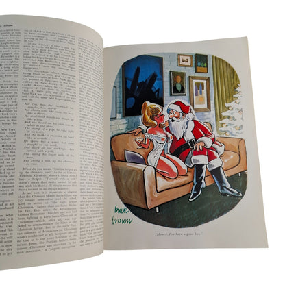 Playboy's Holiday Album Men's Magazine 1971 Shay Knuth