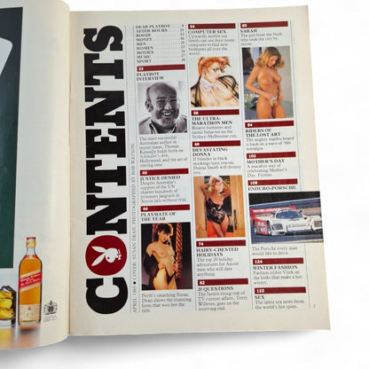 Australian Playboy - April 1985 - Susan Dean, Donna Smith + Thomas Keneally