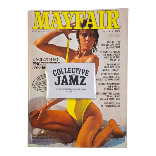 Mayfair Magazine September 1978 Vol. 13 Issue No. 9 Carolyn Evans / Helen Dobson