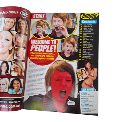 People Magazine Australia August 2012 Lucy Pinder / Riley Steele