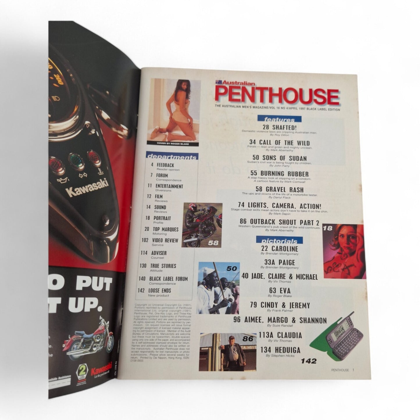 Australian Penthouse Magazine - Black Label April 1997 EXCELLENT Playboy