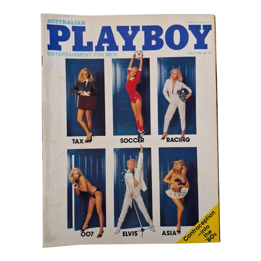 Australian Playboy Magazine July 1981 Micki Gardener / Heidi Sorenson