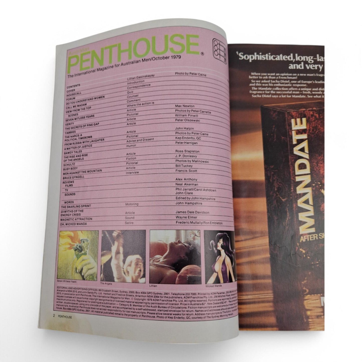 Australian FIRST EDITION PREMIER Playboy Penthouse Magazine Vol. 1 1979 Together
