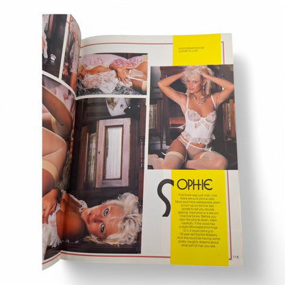 Mayfair Magazine April 1987 Vol. 22 No 5 Playboy Sophie Masters