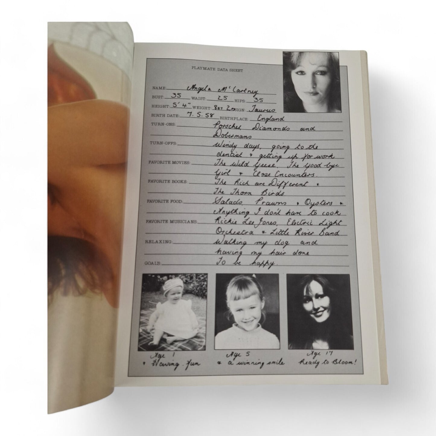 Australian Playboy December 1979 Magazine Angela McCartney Jeff Thompson