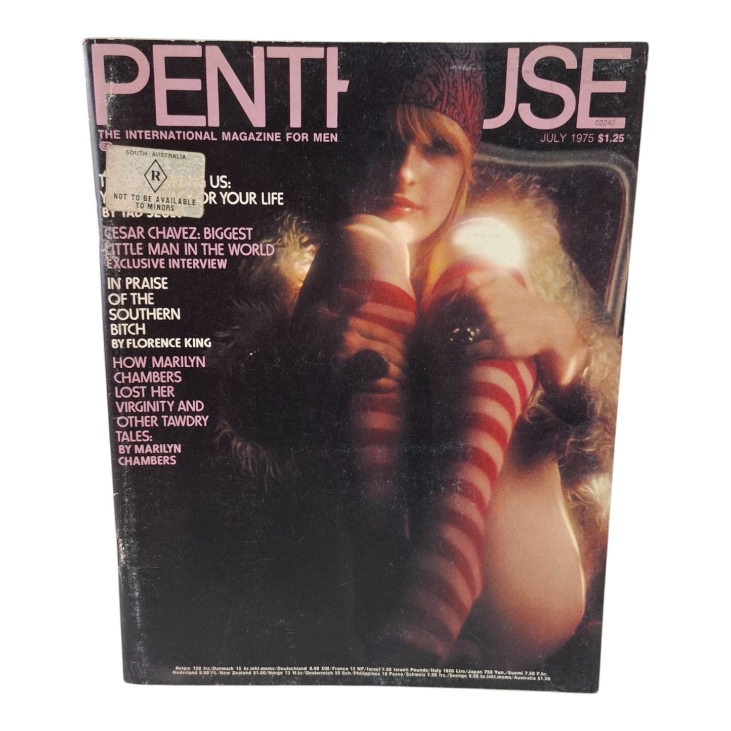PENTHOUSE U.S Magazine July 1975 Jane Hargrave