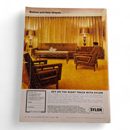Australian Home Beautiful - March 1968 - Magazine
