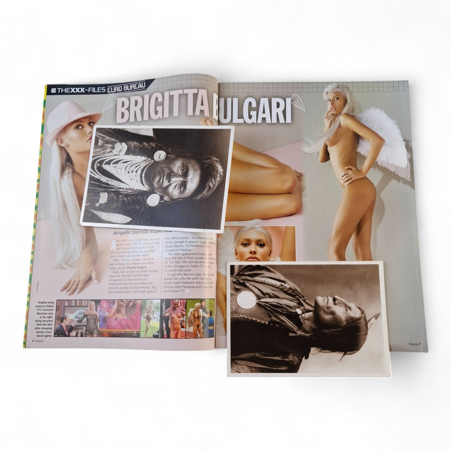 Australian People Magazine October 2005 Nell McAndrew Brigitta Bulgarl