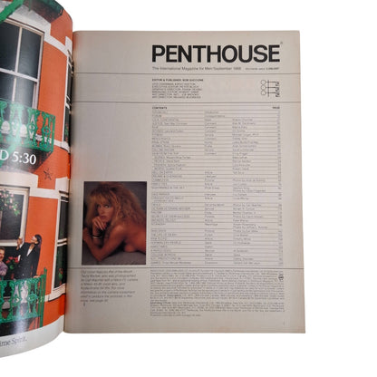 PENTHOUSE Magazine September 1988  Twyla Martak