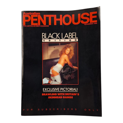 Australian Penthouse Magazine November 1989 Bobbie Reynolds / Sonja