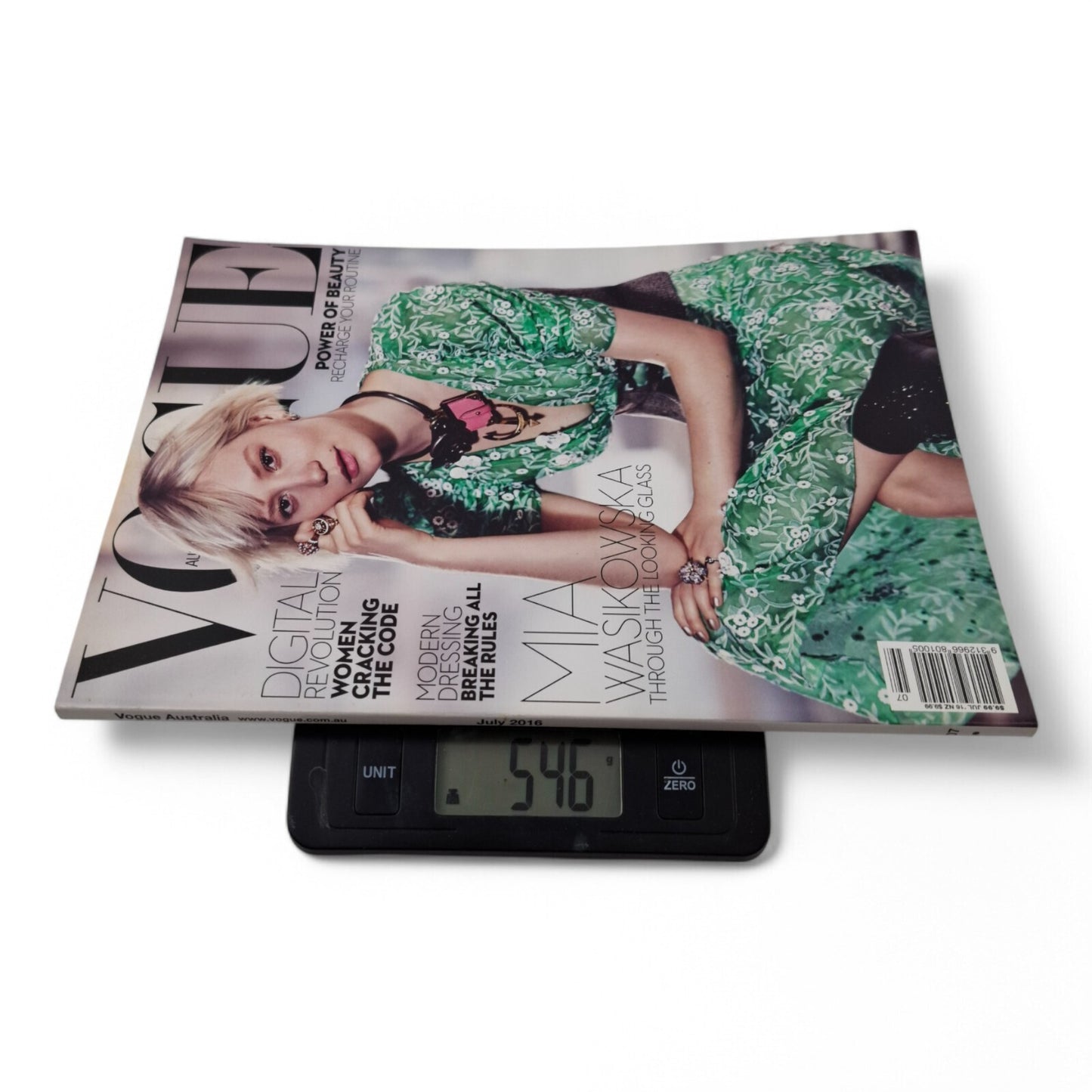 VOGUE Australia Magazine July 2016 Mia Wasikowska -Through The Looking Glass