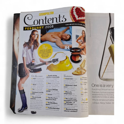 Cosmopolitan Australia Magazine February 2008 : Gisele Bundchen