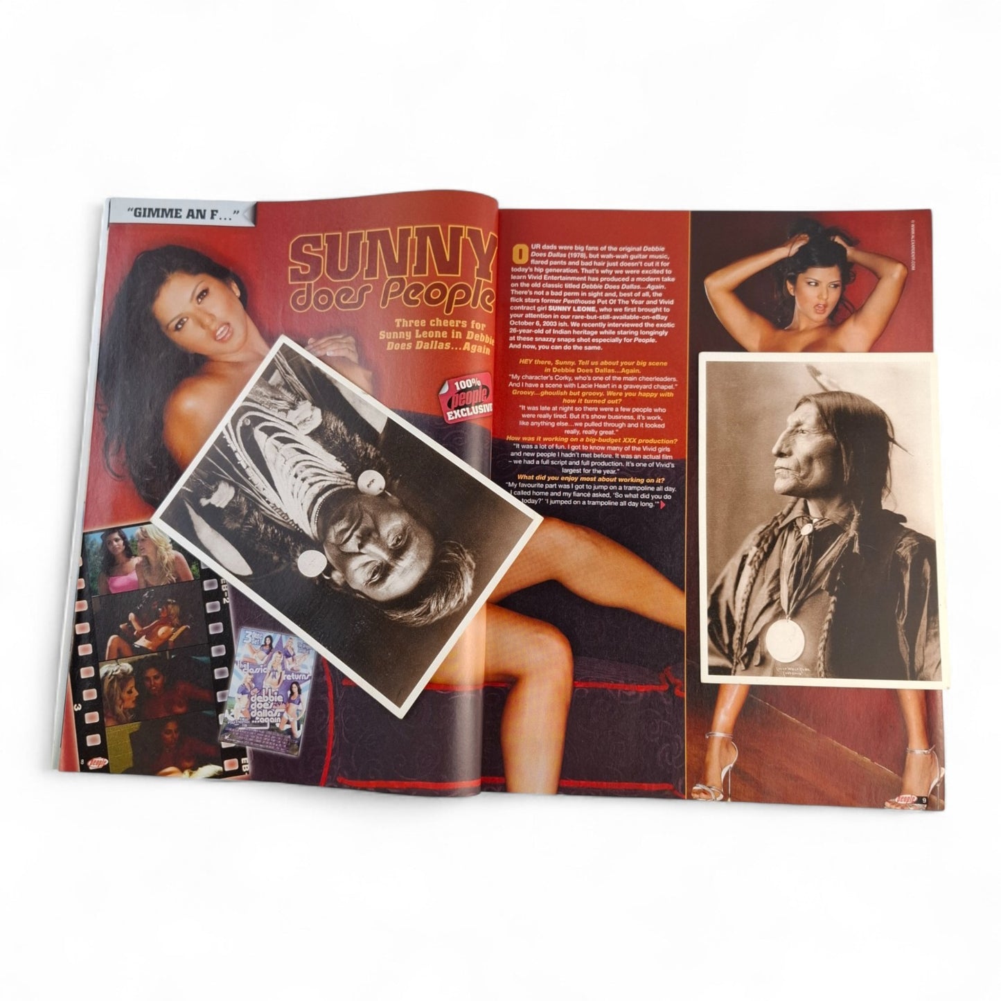 Australian People Magazine July 2007 Sunny Leone / Yasmine