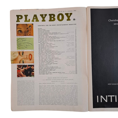 Playboy Magazine 1964 January NO C/F