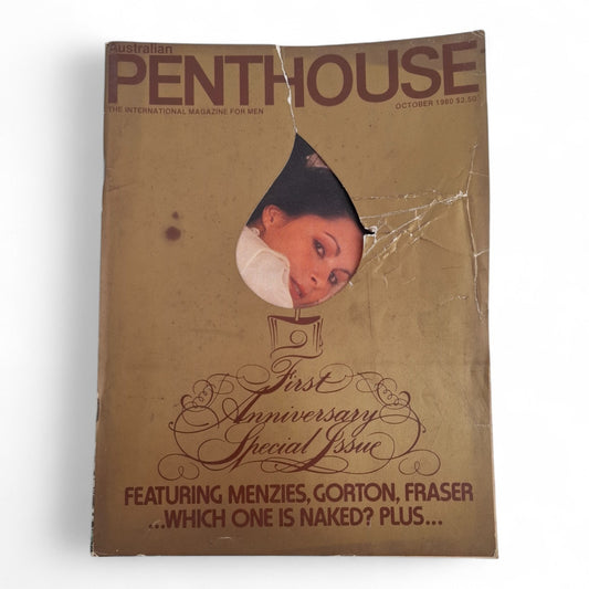 AUSTRALIAN PENTHOUSE Men's Magazine October 1980 Ama Blanchette