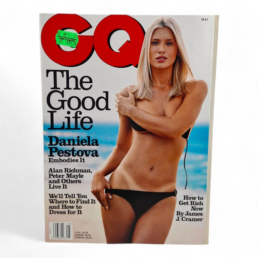 GQ Magazine Quarterly May 1998 Daniela Pestova Cover