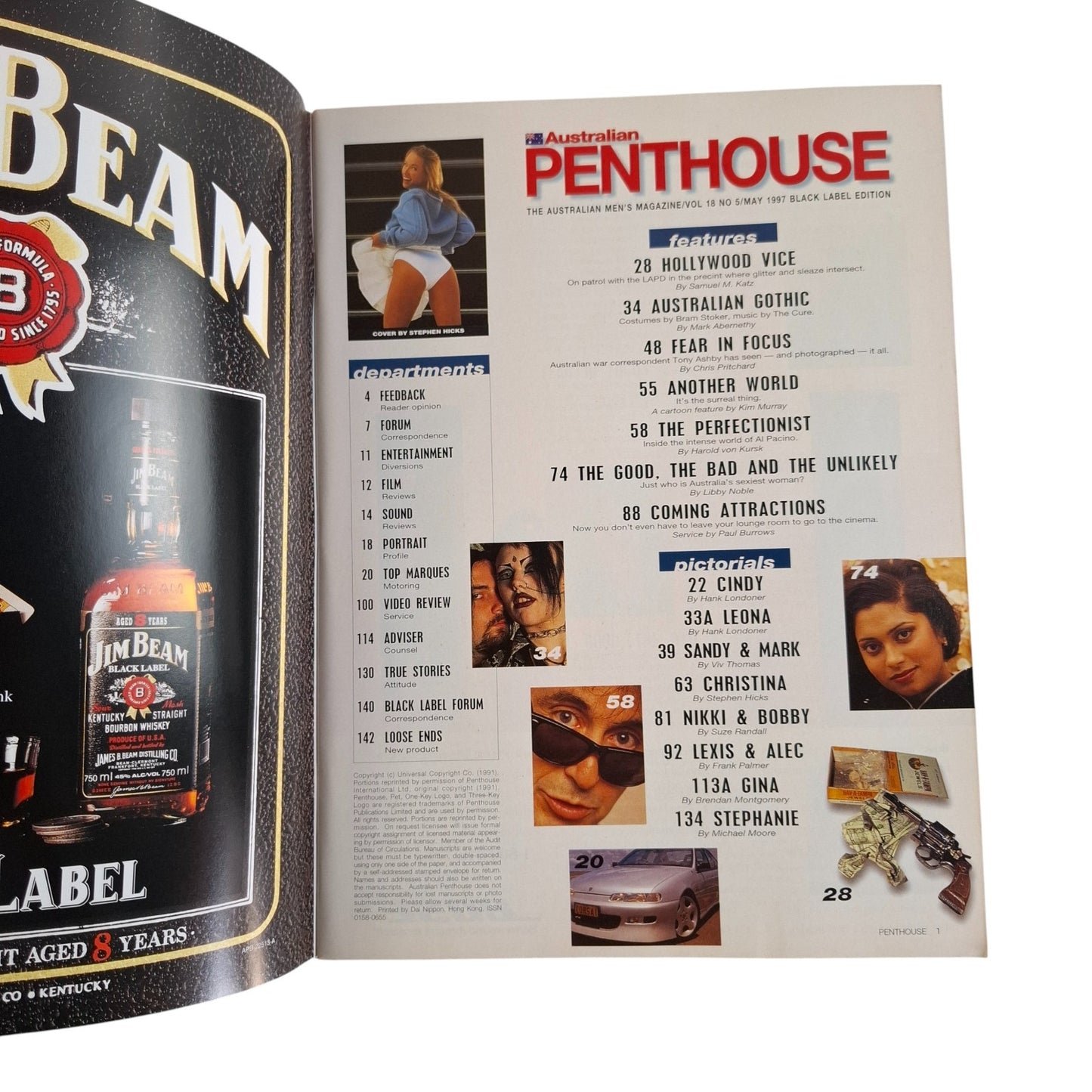 Australian Penthouse Magazine - May 1997 Christina Reece-Hall